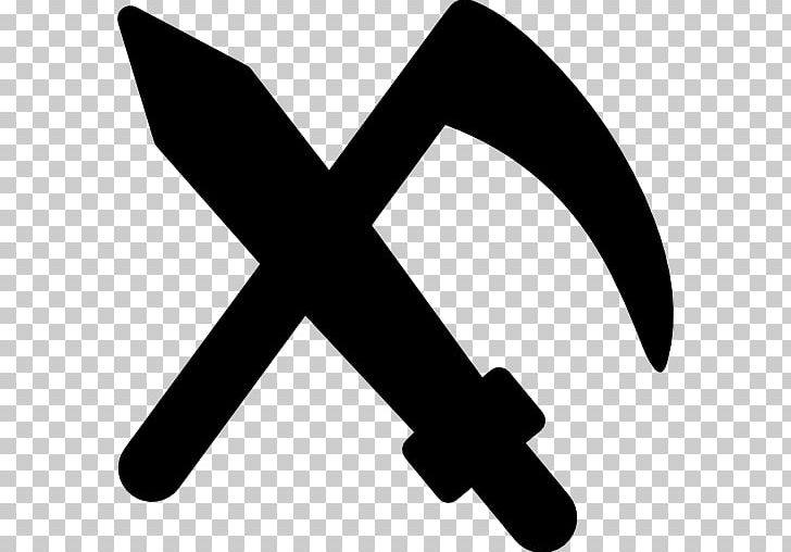 Scythe Sword Computer Icons Encapsulated PostScript PNG, Clipart, Angle, Black, Black And White, Computer Icons, Download Free PNG Download