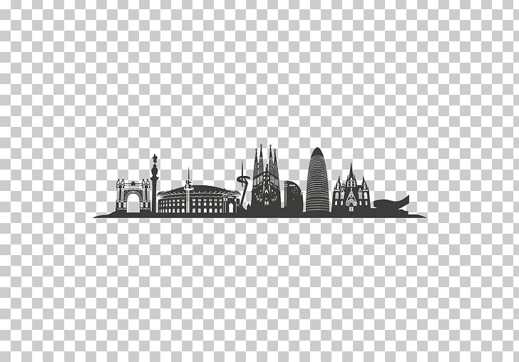 Skyline Silhouette PNG, Clipart, Animals, Art, Barcelona, Barcelona Skyline, Black And White Free PNG Download