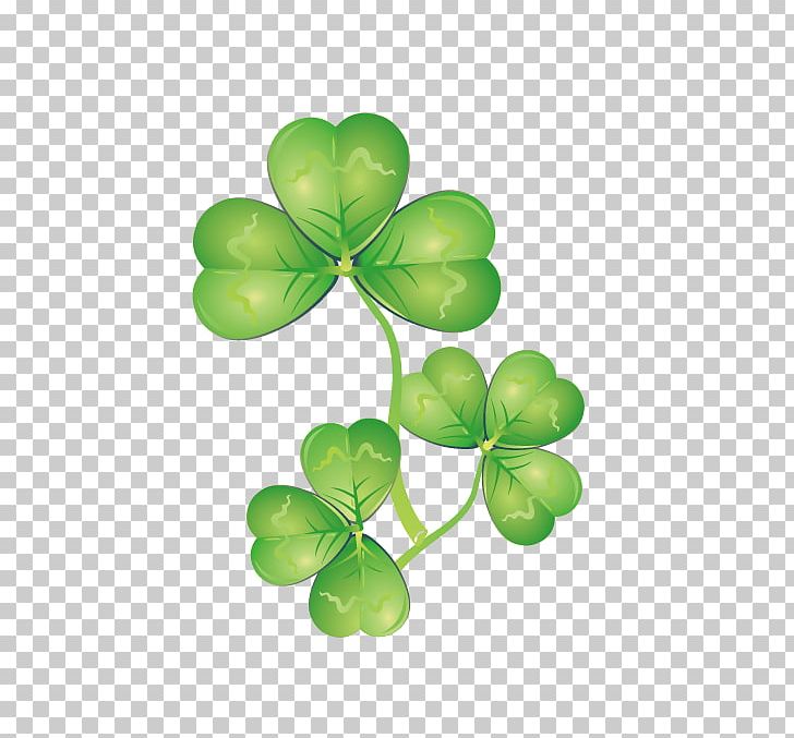 Euclidean Four-leaf Clover PNG, Clipart, Adobe Illustrator, Cartoon, Cartoon Clover, Clover, Clover Border Free PNG Download