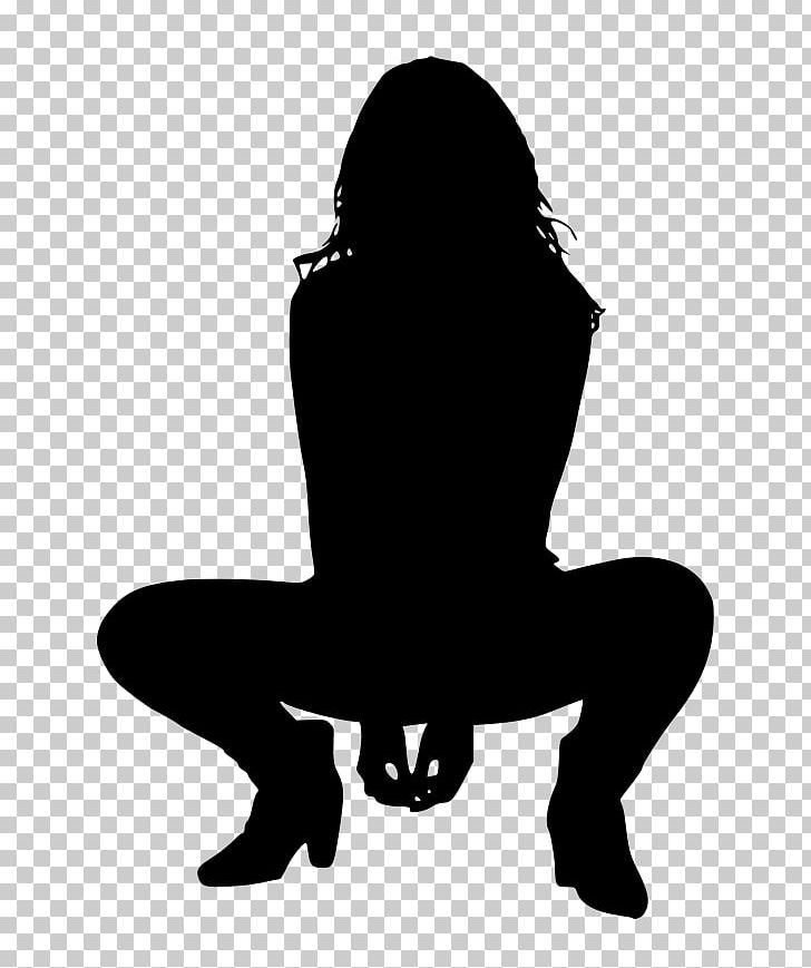 Silhouette Woman PNG, Clipart, Animals, Black, Black And White, Desktop Wallpaper, Girl Free PNG Download