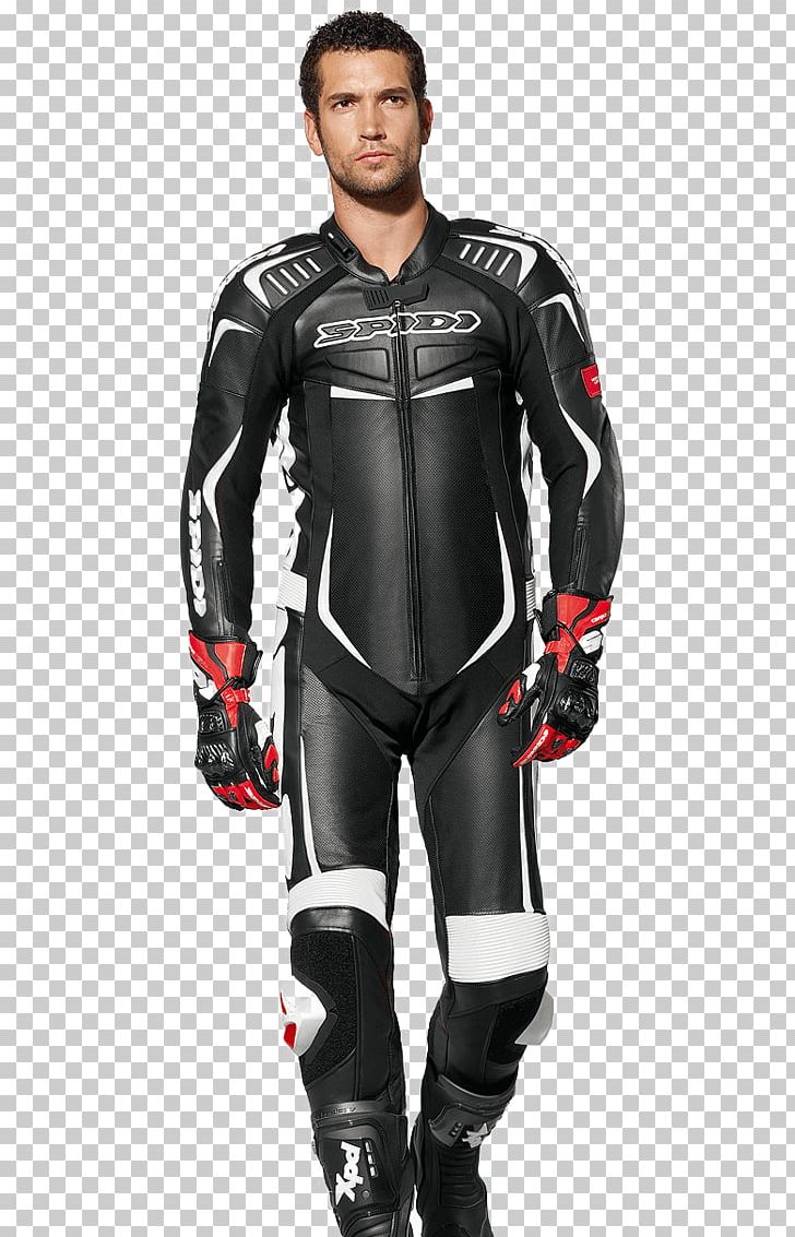 Spidi Track Wind Pro One Piece Leather Suit Racing Suit Motorcycle Racing MotoGP PNG, Clipart, Bicycle Clothing, Black, Clothing, Costume, Dry Suit Free PNG Download