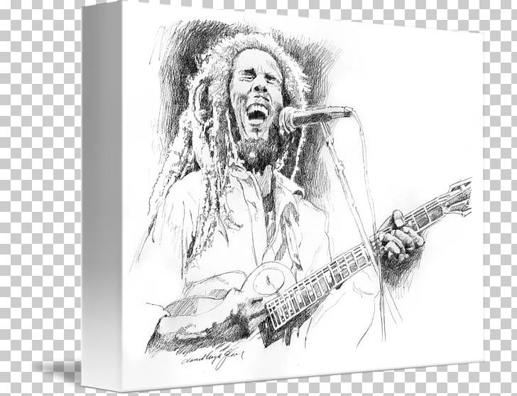Drawing Canvas Print Sketch PNG, Clipart, Art, Artwork, Black And White, Bob Marley, Canvas Free PNG Download