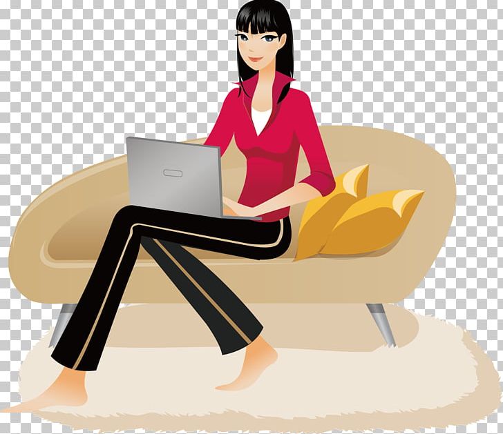 Laptop Woman PNG, Clipart, Beautiful Vector, Beauty, Beauty Salon, Beauty Vector, Businessperson Free PNG Download