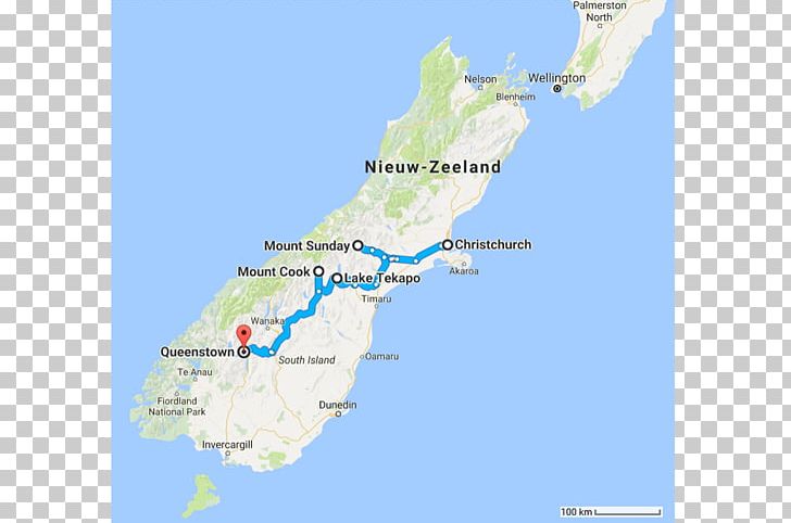 Imgbin Queenstown Christchurch Travel Itinerary Road Trip New Zealand Map UMx4nuGK1WSUL1gADkZ4G945W 