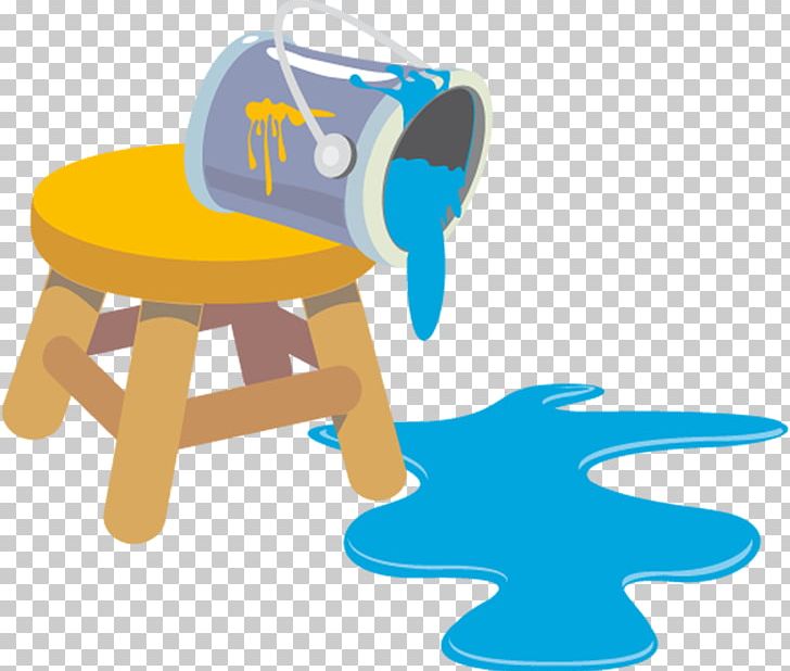 Painting Blue PNG, Clipart, Art, Bench, Blue, Bucket, Chair Free PNG Download