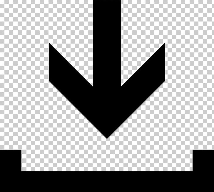 Logo Computer Electronics PNG, Clipart, Angle, Arrow, Arrow Down, Black, Black And White Free PNG Download