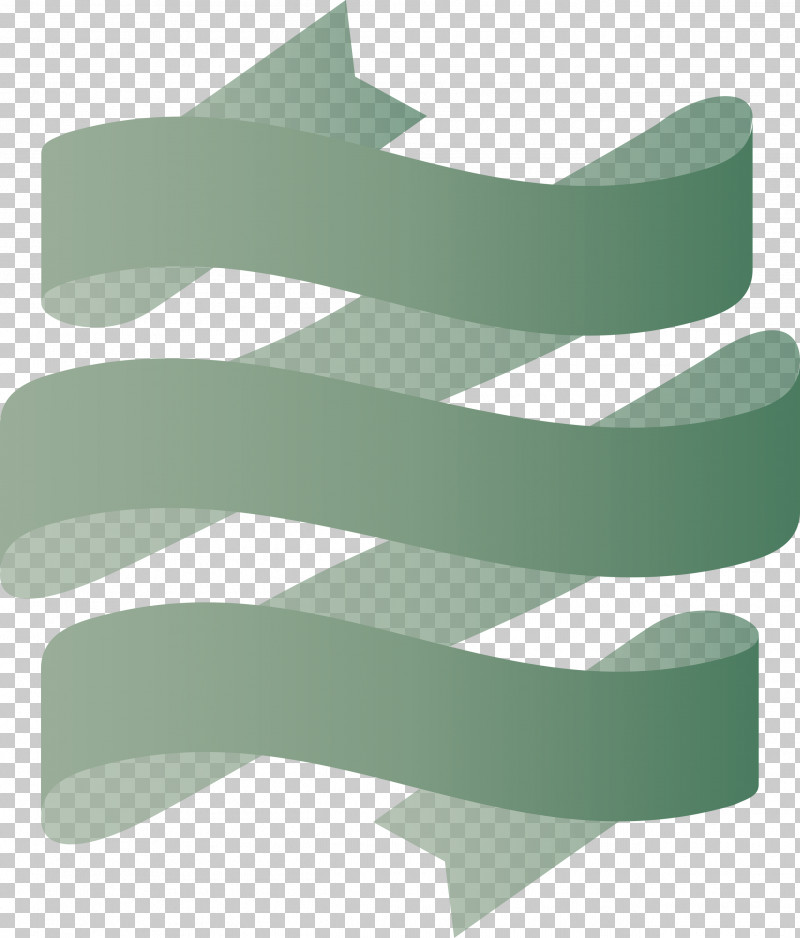 Ribbon PNG, Clipart, Geometry, Green, Line, Mathematics, Meter Free PNG Download