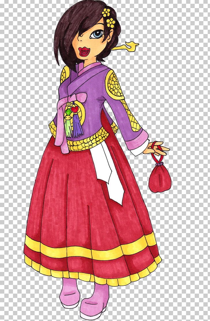 Hanbok Art Hwarot Costume PNG, Clipart, Animation, Anime, Art, Clothing, Costume Free PNG Download