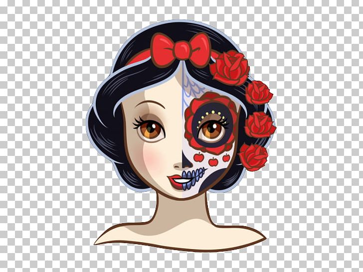 La Calavera Catrina Rapunzel Princesas Snow White PNG, Clipart, Ariel, Art, Calavera, Cartoon, Disney Princess Free PNG Download