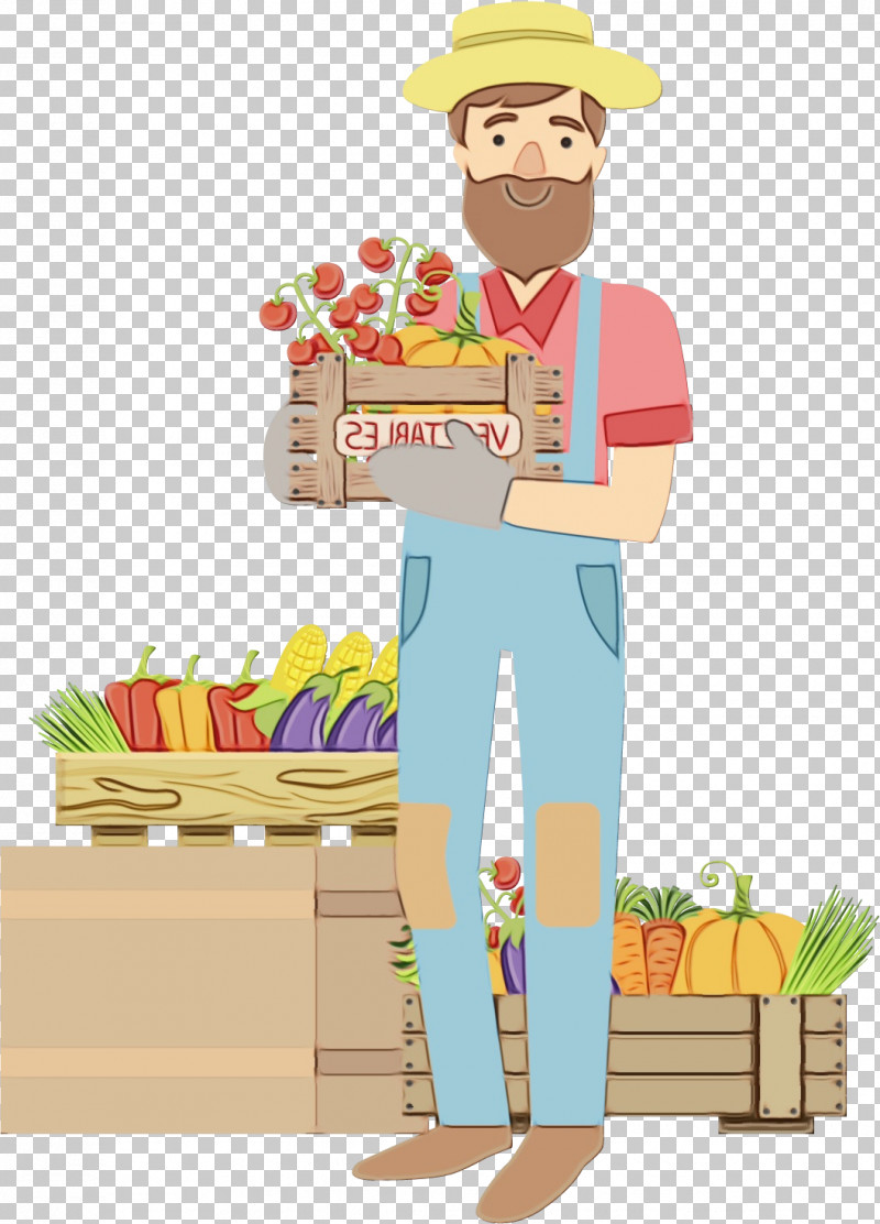 Cartoon Agriculture Farmer Farm Fast Food PNG, Clipart, Agriculture, Cartoon, Farm, Farmer, Fast Food Free PNG Download