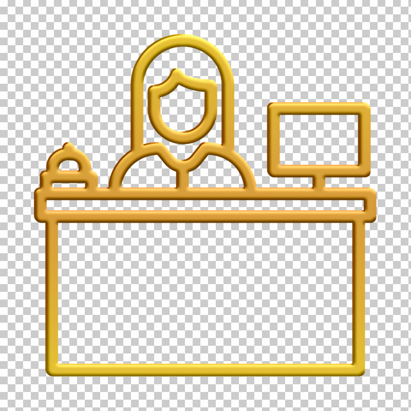 Receptionist Icon Desk Icon Hotel Icon PNG, Clipart, Business, Company, Concierge, Coworking, Customer Service Free PNG Download