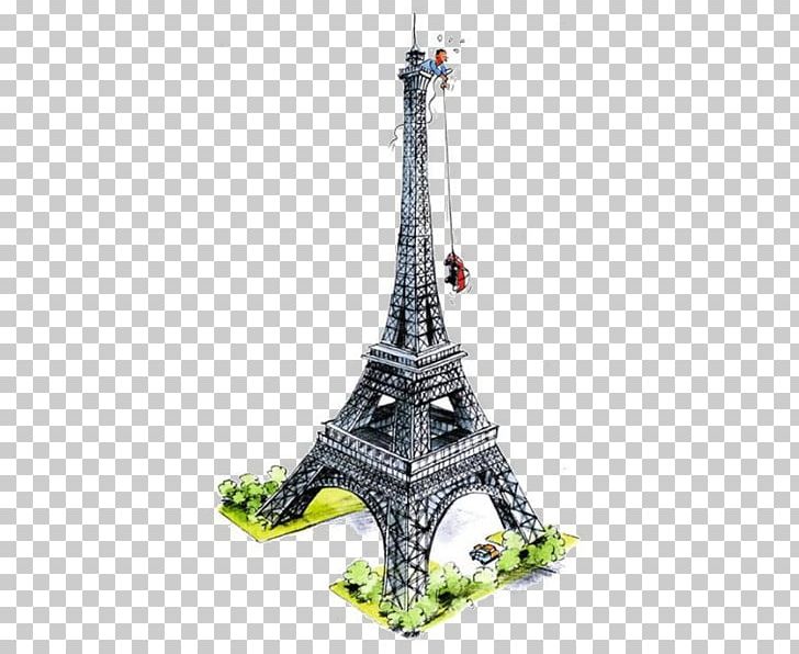 Eiffel Tower Peeking At Peak Oil Drawing Perspective PNG, Clipart, Albina, Drawing, Eiffel, Eiffel Tower, Electricity Free PNG Download