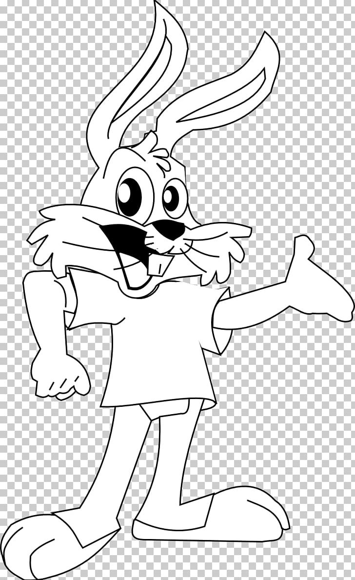 Rabbit Hare Line Art Coloring Book Ausmalbild PNG, Clipart, Artwork, Ausmalbild, Beak, Black And White, Black And White Bunny Pictures Free PNG Download