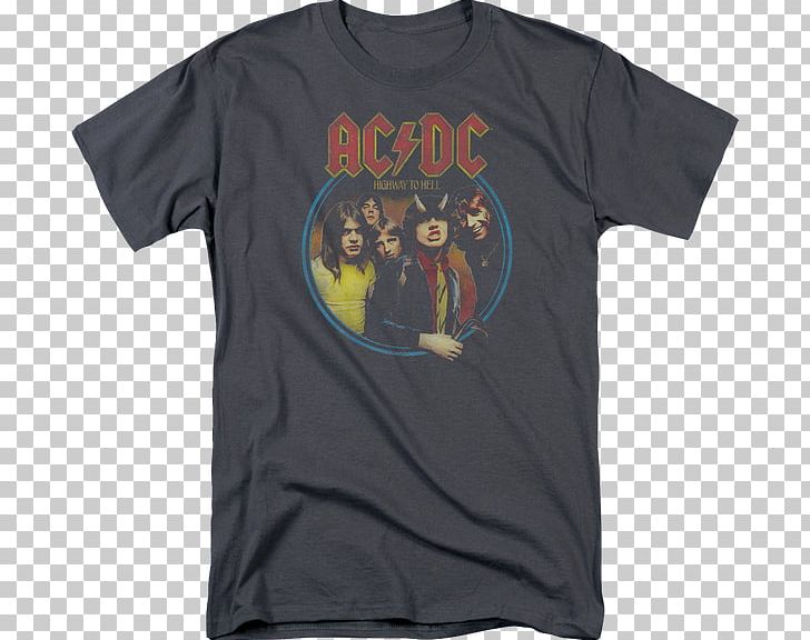 T-shirt Highway To Hell AC/DC Powerage Back In Black PNG, Clipart, Acdc, Acdc Let There Be Rock, Active Shirt, Back In Black, Black Free PNG Download