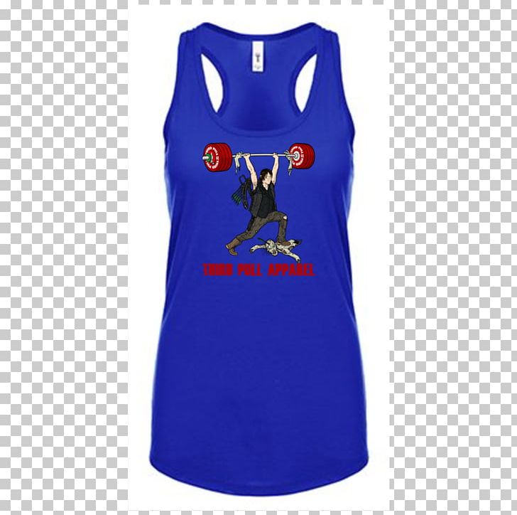 T-shirt Sleeveless Shirt Gilets PNG, Clipart, Active Shirt, Active Tank, Blue, Clothing, Cobalt Blue Free PNG Download