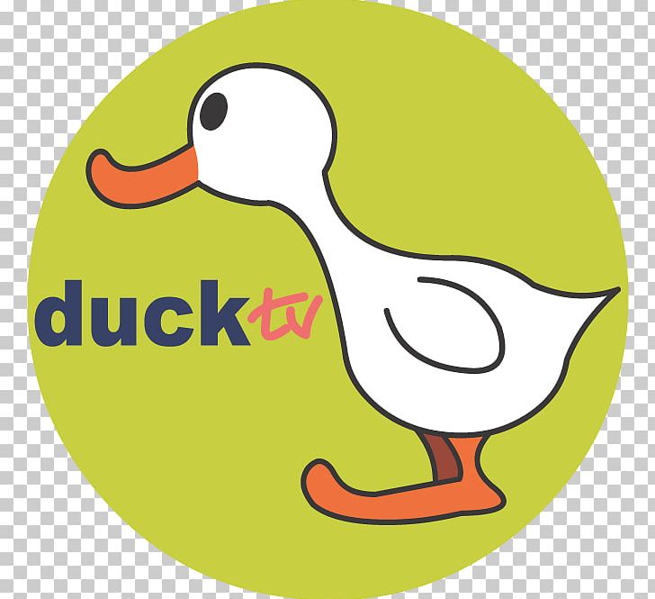 Duck TV Television Channel Logo Science PNG, Clipart, Area, Artwork, Beak, Bird, Broadcasting Free PNG Download