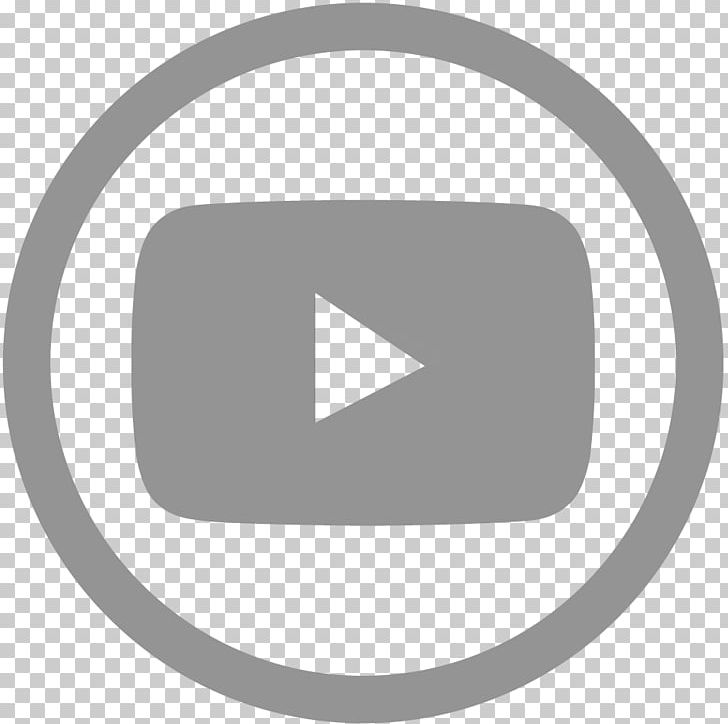 YouTube Computer Icons Logo Social Media PNG, Clipart, Angle, Black And White, Brand, Center, Circle Free PNG Download