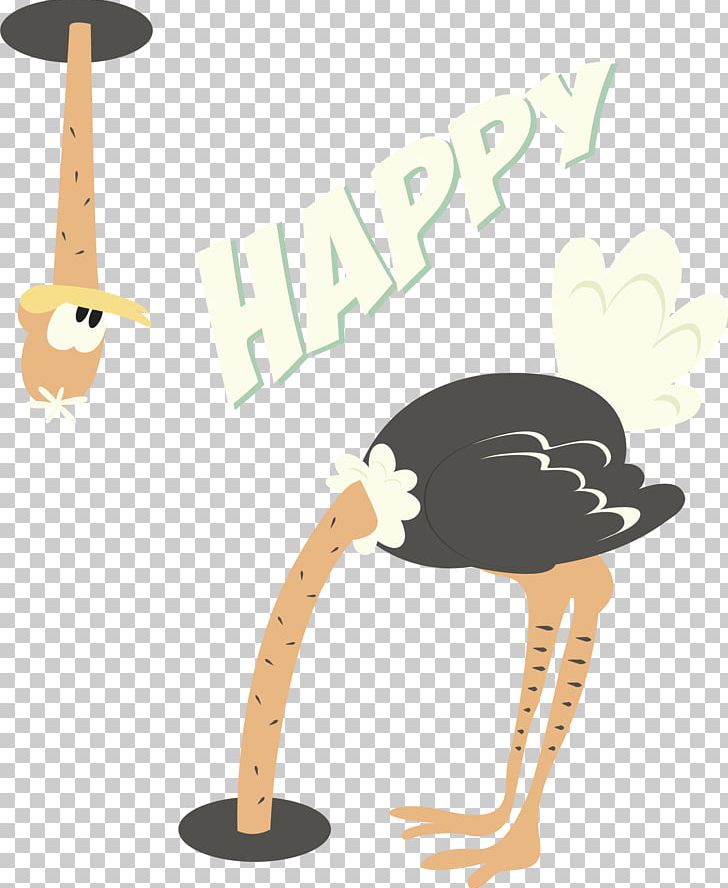 Common Ostrich Birthday Card Greeting Card Euclidean PNG, Clipart, Animals, Beak, Bird, Birthday, Boy Cartoon Free PNG Download
