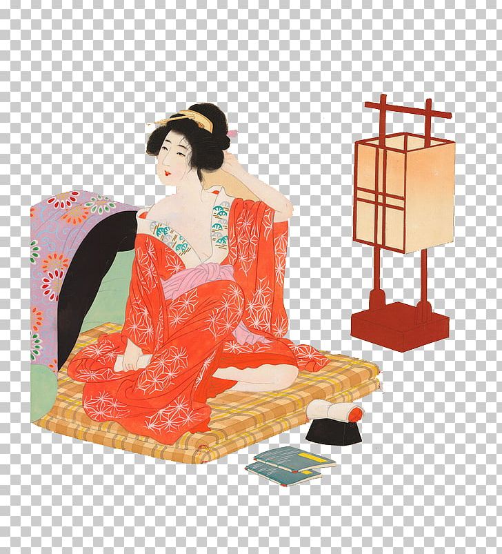 Brooklyn Museum Bijin-ga Japanese Art PNG, Clipart, Art, Bedroom, Bijin, Bijinga, Business Woman Free PNG Download
