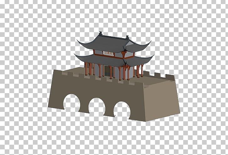 Paifang Building 3D Modeling Defensive Wall PNG, Clipart, 3d Computer Graphics, 3d Modeling, Ancient History, Angle, Atmospheric Free PNG Download