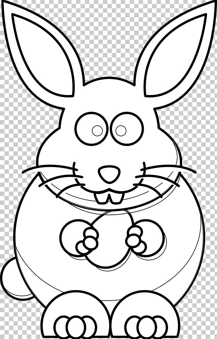 Easter Bunny Hare Cartoon Rabbit PNG, Clipart, Black, Black And White, Cartoon, Cartoon Graphics Images, Coloring Book Free PNG Download