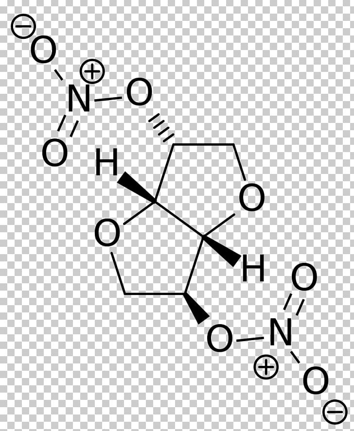 Isosorbide Dinitrate Isosorbide Mononitrate Nitrovasodilator PNG, Clipart, Angina Pectoris, Angle, Area, Black, Black And White Free PNG Download