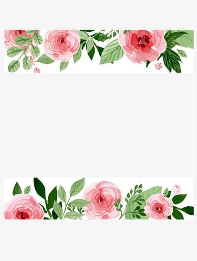Beautiful Flowers Borders PNG, Clipart, Beautiful Clipart, Borders Clipart, Flowers, Flowers Clipart, Frame Free PNG Download
