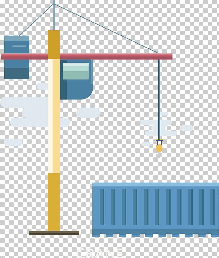 Crane Port Intermodal Container PNG, Clipart, Angle, Area, Blue, Cargo, Construction Crane Free PNG Download
