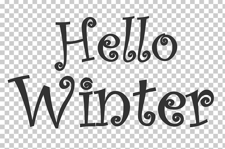 Hello Winter PNG, Clipart, Angle, Area, Black, Black And White, Black M Free PNG Download