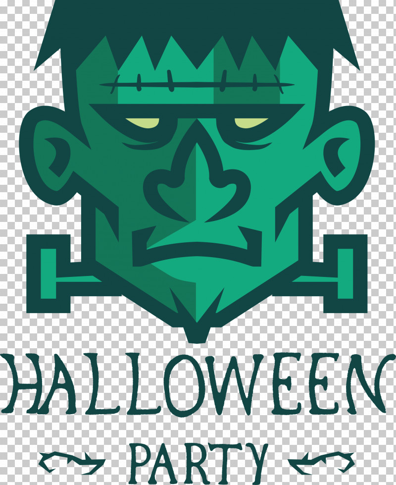 Halloween Party PNG, Clipart, Cartoon, Character, Geometry, Green, Halloween Party Free PNG Download