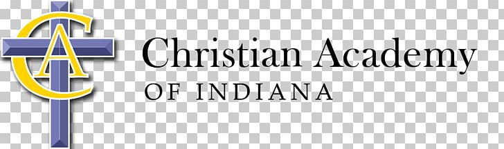 Christian Academy Of Indiana Organization Christian School Logo PNG, Clipart, Academy, Academy Logo, Area, Banner, Blue Free PNG Download