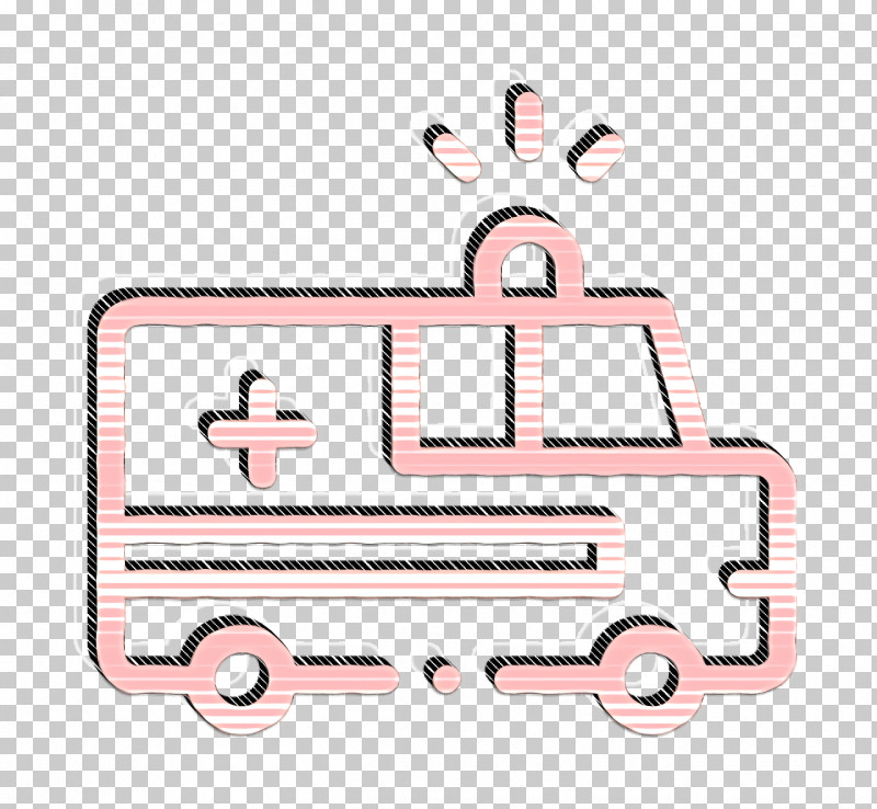 Transportation Icon Vehicles And Transports Icon Ambulance Icon PNG, Clipart, Ambulance Icon, Cartoon, Geometry, Line, Material Free PNG Download