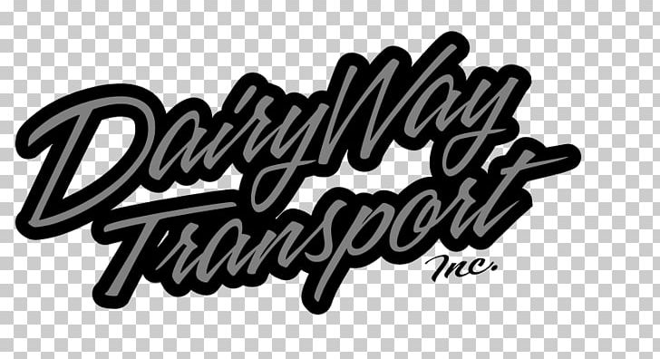 DairyWay Transport Employment Logo Truck Milk PNG, Clipart, Black, Black And White, Black M, Brand, Business Free PNG Download
