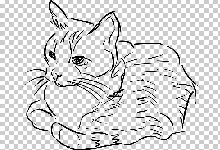 Cat Drawing Line Art PNG, Clipart, Animals, Art, Black, Carnivoran, Cat Like Mammal Free PNG Download