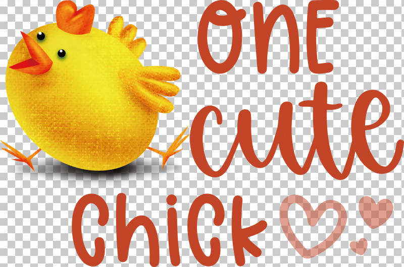 One Cute Chick Easter Day Happy Easter PNG, Clipart, Beak, Chicken, Easter Day, Fruit, Happiness Free PNG Download