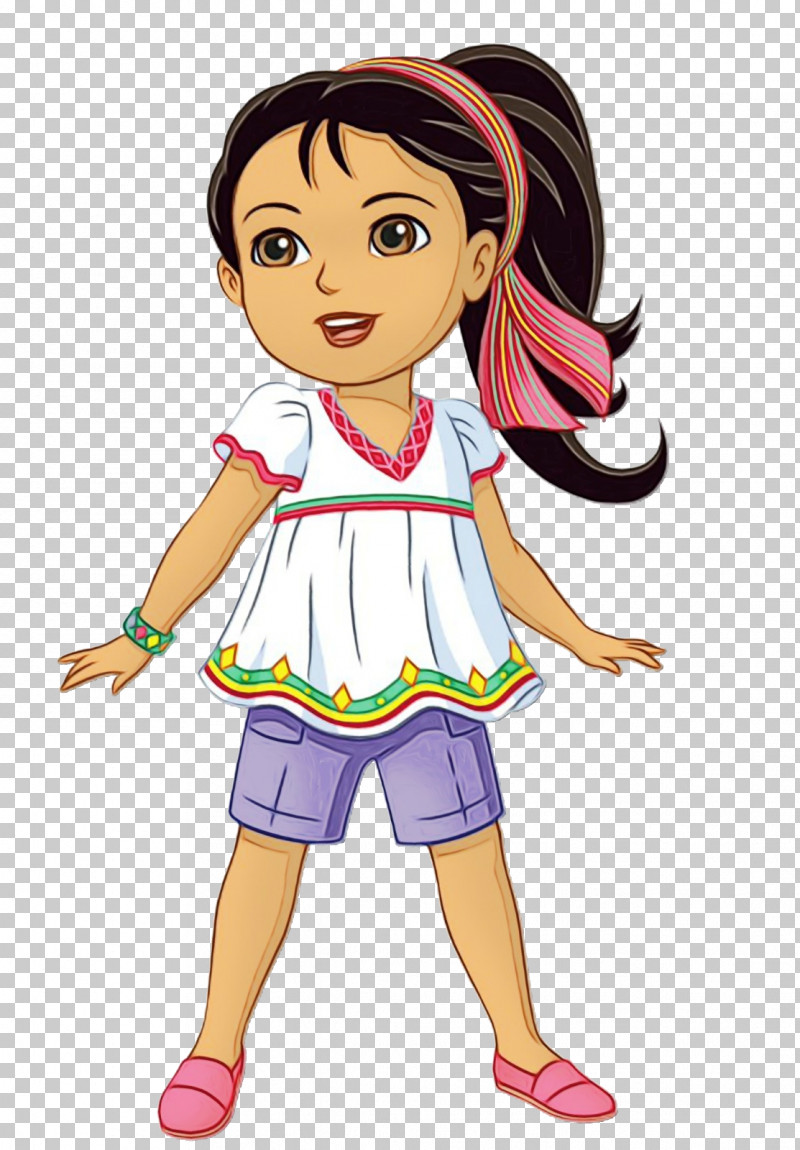 Cartoon Child Brown Hair Style Gesture PNG, Clipart, Brown Hair, Cartoon, Child, Gesture, Paint Free PNG Download