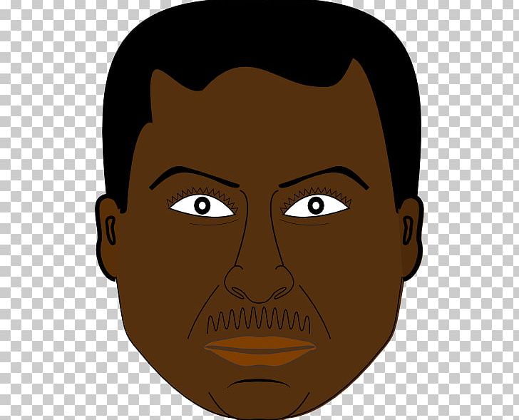 Black Guy Transparent Background - Black Man Face Png, Png