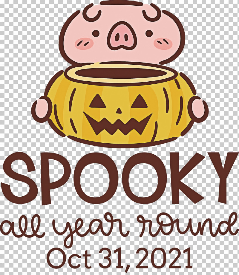 Spooky Halloween PNG, Clipart, Behavior, Halloween, Happiness, Human, Line Free PNG Download