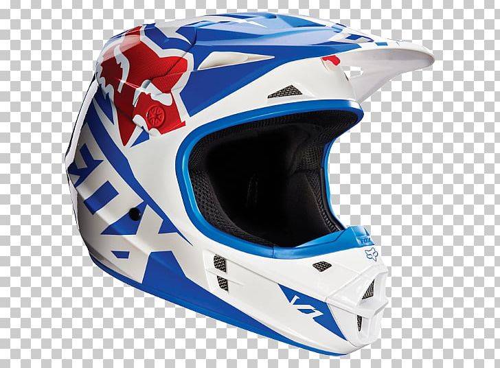 Motorcycle Helmets Fox Racing Motocross PNG, Clipart, Bicycle, Bicycle Clothing, Bicycle Helmets, Cycling, Electric Blue Free PNG Download