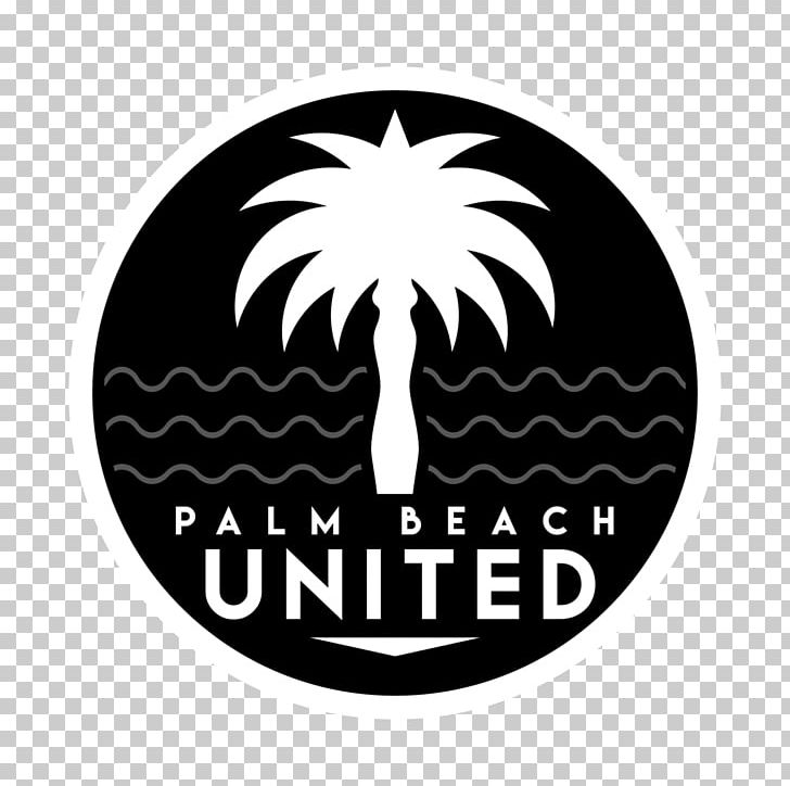 Palm Beach United Logo Football National Premier Soccer League PNG, Clipart, Black, Black And White, Brand, Facebook, Football Free PNG Download