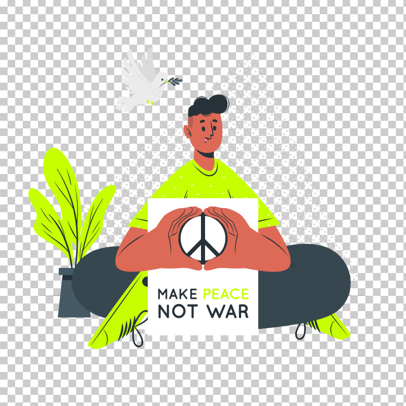 Make Peace Not War Peace Day PNG, Clipart, Cartoon, Logo, Make Peace Not War, Peace Day, Poster Free PNG Download