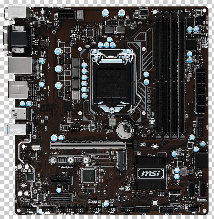 Motherboard MSI H270 GAMING PRO CARBON LGA 1151 MSI B250M PRO-VDH PNG, Clipart, Atx, Computer, Computer Hardware, Electronic Device, Electronics Free PNG Download