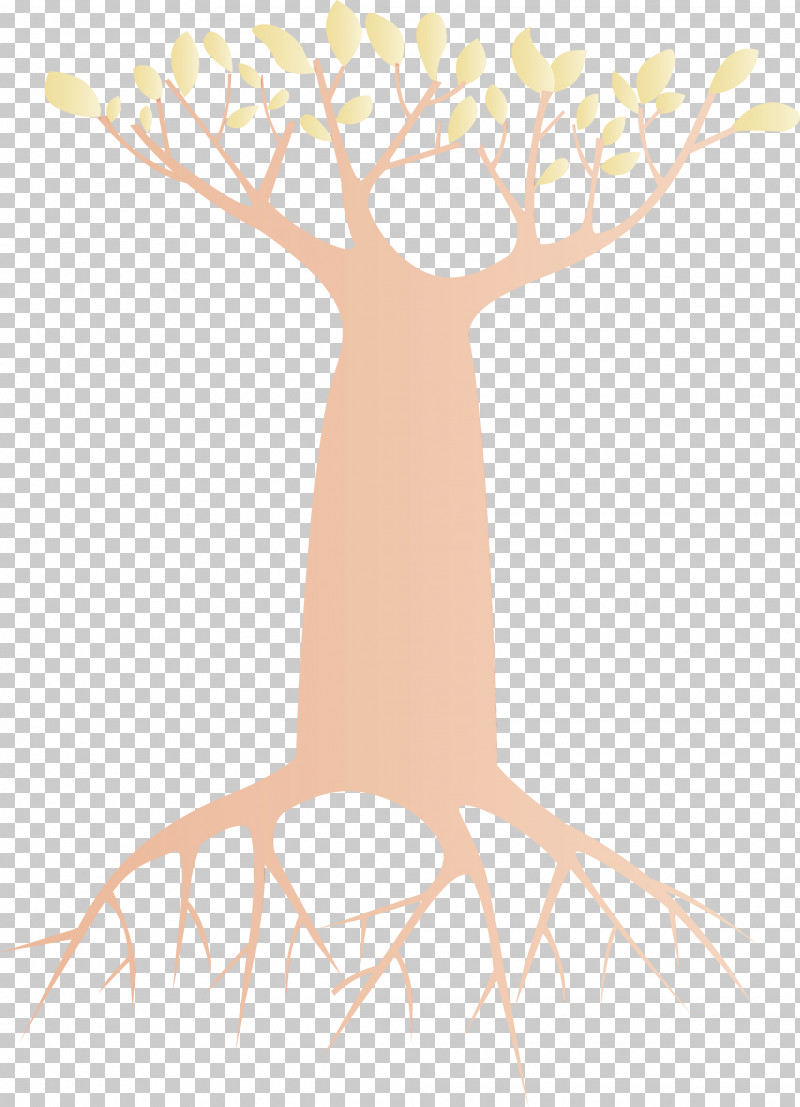Root Branch Woody Plant Tree Trunk PNG, Clipart, Abstract Tree, Branch, Cartoon Tree, Leaf, Line Art Free PNG Download