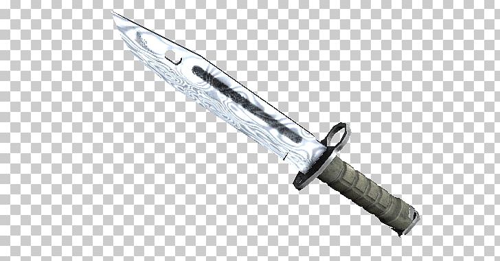 Knife Counter-Strike: Global Offensive Damascus Steel Bayonet PNG, Clipart, Bayonet, Blade, Bowie Knife, Carbon Steel, Cold Weapon Free PNG Download