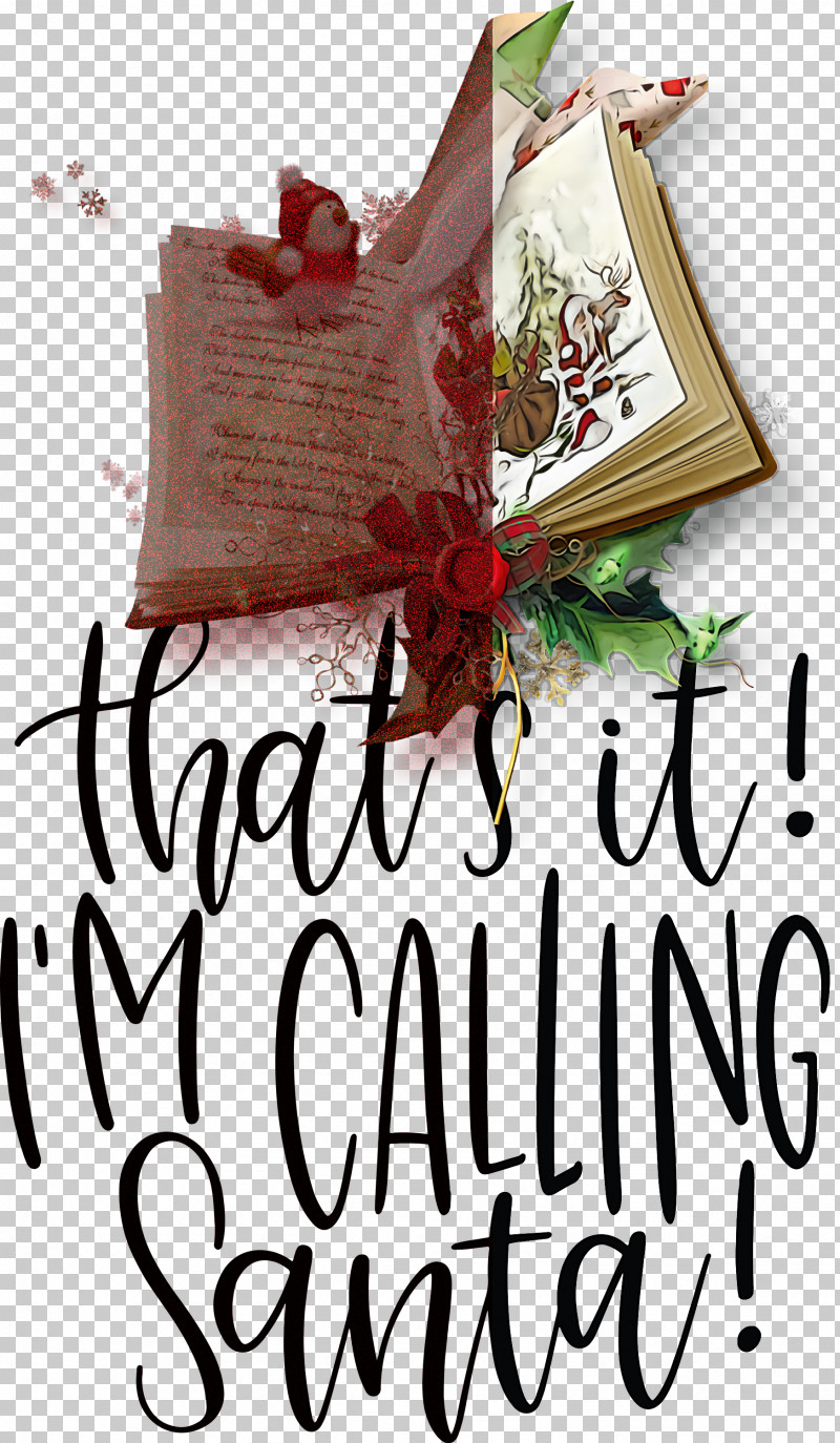 Calling Santa Santa Christmas PNG, Clipart, Calling Santa, Christmas, Meter, Santa Free PNG Download