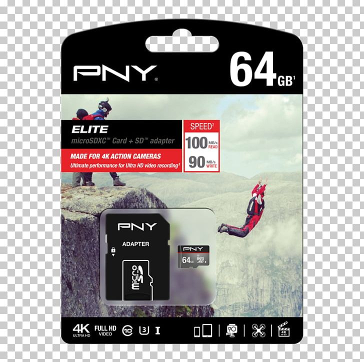 Flash Memory Cards MicroSD Secure Digital PNY Technologies USB Flash Drives PNG, Clipart, Adapter, Computer Data Storage, Consumer Card, Data, Electronics Accessory Free PNG Download