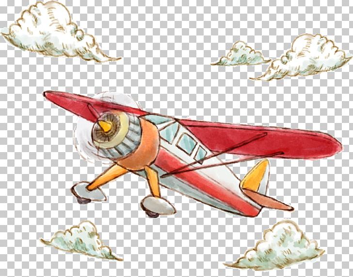 Airplane Watercolor Painting Illustration PNG, Clipart, Adobe Illustrator, Aircraft, Aircraft Vector, Art, Blue Free PNG Download