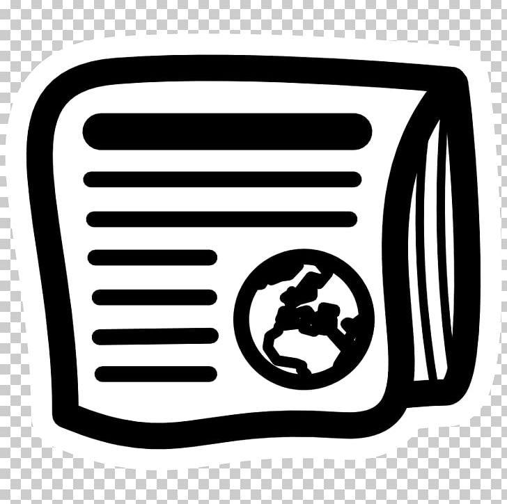 Computer Icons Newspaper PNG, Clipart, Aggregator, Area, Black And White, Blog, Brand Free PNG Download