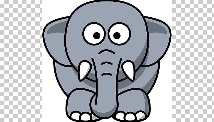 Elephant Cartoon PNG, Clipart, African Elephant, Artwork, Black And White, Blog, Cartoon Free PNG Download