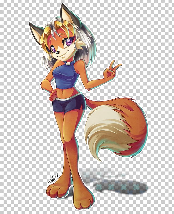 red fox girl